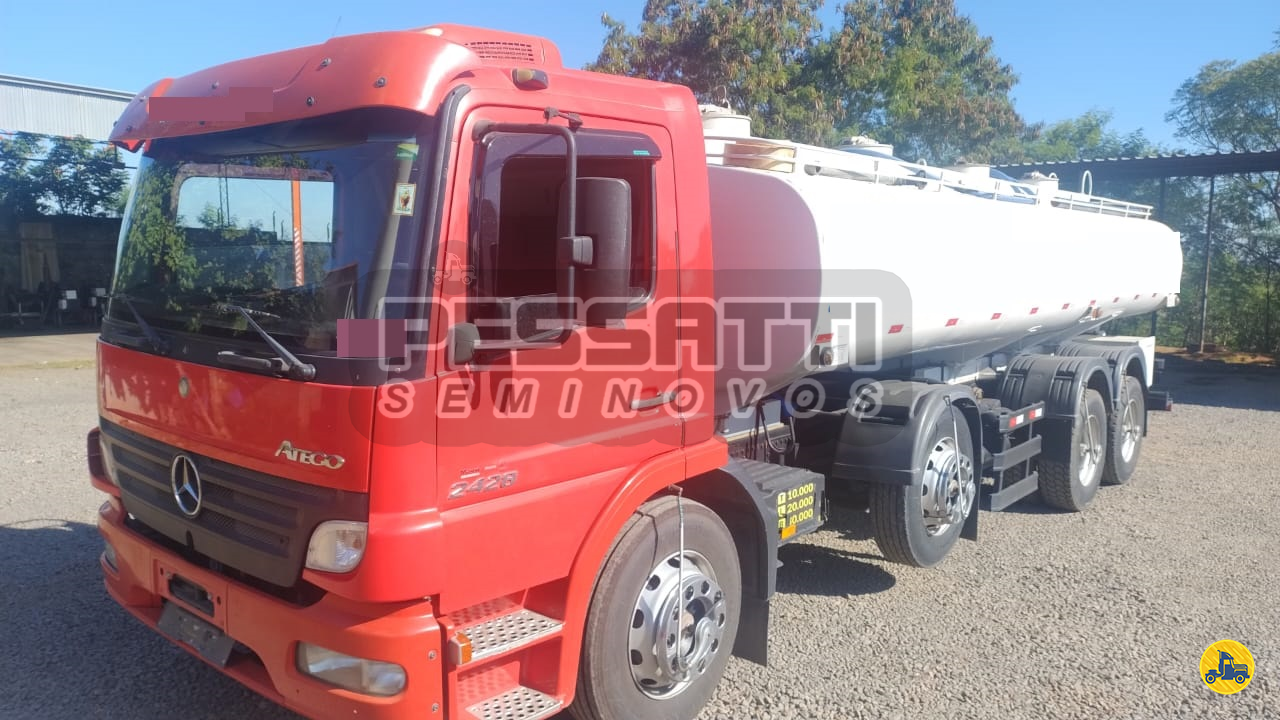 CAMINHAO MERCEDES-BENZ MB 2428 Tanque Pipa Truck 6x2 Pessatti Seminovos CORDEIROPOLIS SÃO PAULO SP